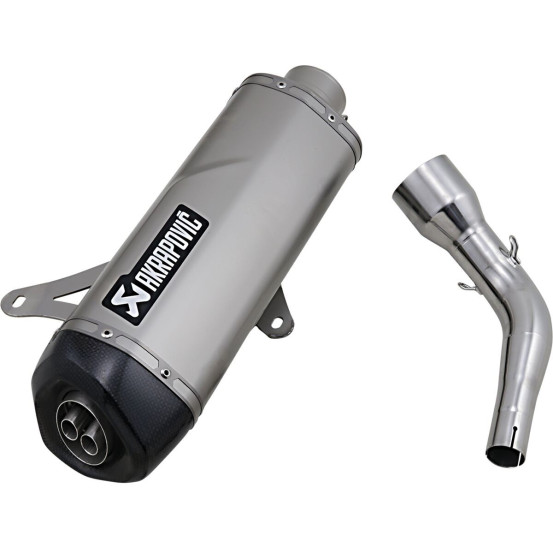 Silencieux AKRAPOVIC Inox Vespa GTS 125/250/300 2005-2020 GTV 250/300 2007-2014