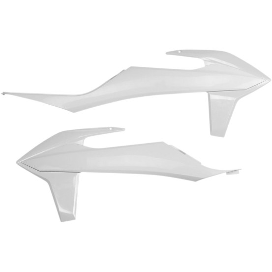 Ouies de radiateurs - Blanc 2020 - UFO KTM SX SX-F 2019-2022