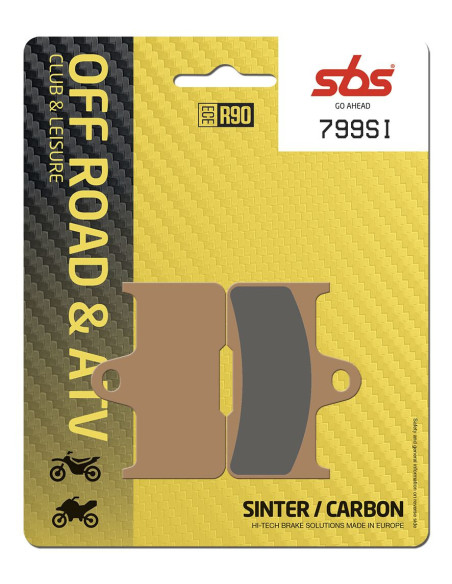 Plaquettes de frein SBS 799 SI Sinter