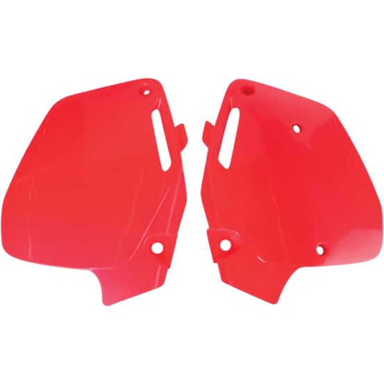 Plaques latérales - Rouge - UFO Honda 125-250-500 CR R