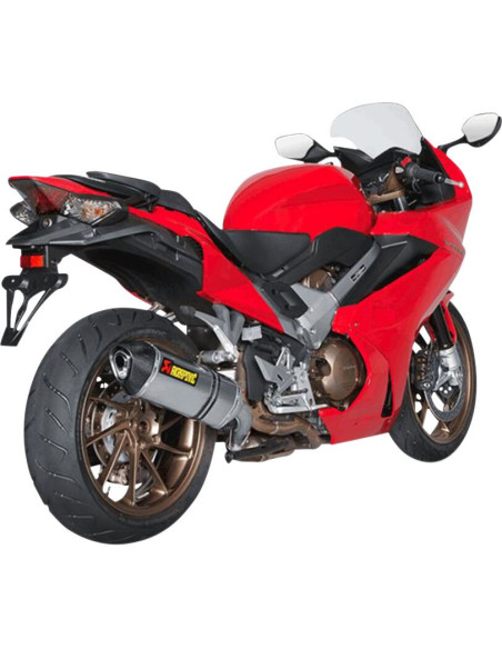 Silencieux AKRAPOVIC Titane Honda VFR 800F 2014-2016, VFR 800X Crossrunner 2015-2016