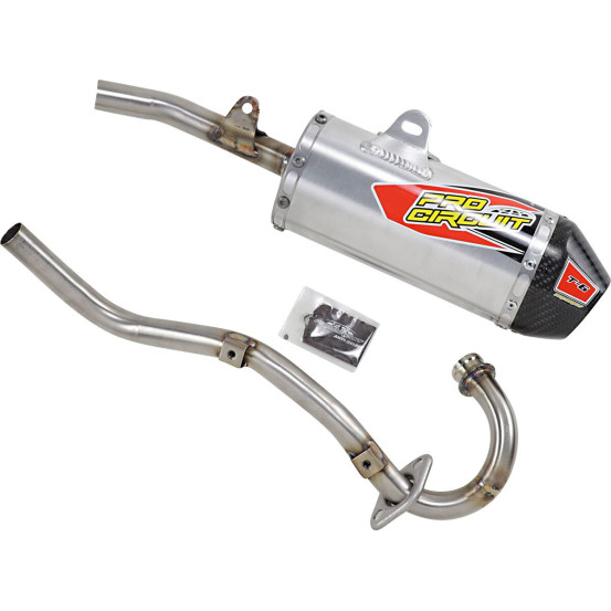 Ligne complète acier embout carbone Pro Circuit T6 Honda 125 CRF F 2019-2022