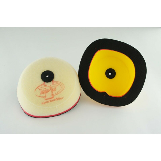 Filtre à air DT1 double mousse non huilé SUZUKI 125 RM 1996 - 2003 250 RM 1996 - 2002