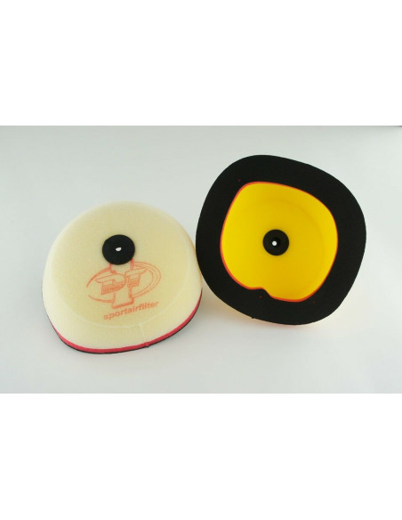 Filtre à air DT1 double mousse non huilé SUZUKI 125 RM 1996 - 2003 250 RM 1996 - 2002