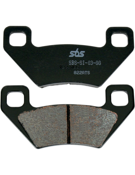 Plaquettes de frein SBS 822 ATS Sinter Carbone