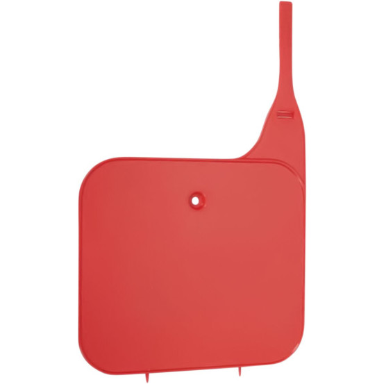 Plaque avant - Rouge 1989 - UFO Honda 125 250 500 CR R 1987-1994