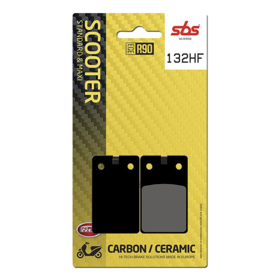 Plaquettes de frein SBS 132 HF Céramique