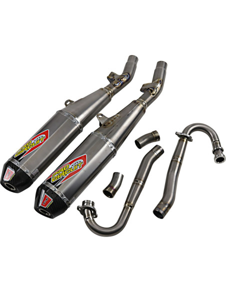 Ligne complète titane embout carbone Pro Circuit Ti6 Honda 250 CRF-R/RX 2020-2021