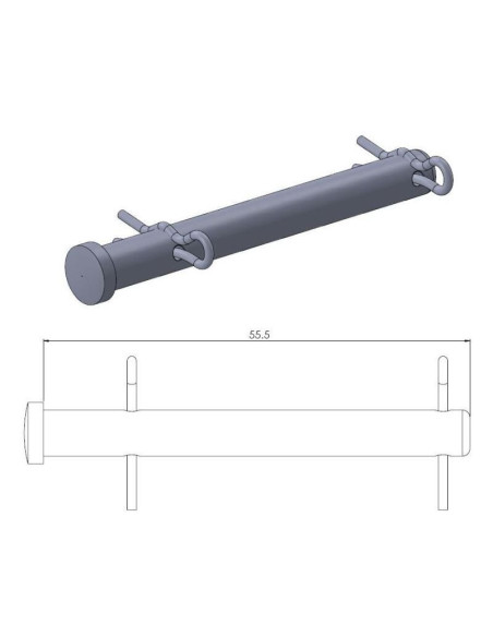 vis axe Moto Master de plaquette avant Benelli/BMW/GASGAS/Husaberg/Husqvarna/KTM/TM