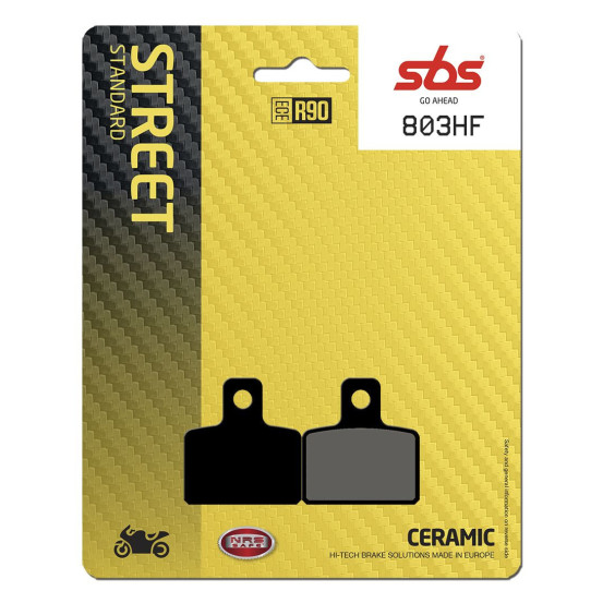 Plaquettes de frein SBS 803 HF Céramique