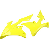 Ouies radiateur - Jaune - UFO Suzuki 250 RM-Z 2019 / 450 RM-Z 2018-2019