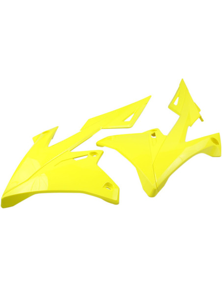 Ouies radiateur - Jaune - UFO Suzuki 250 RM-Z 2019 / 450 RM-Z 2018-2019