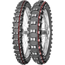 Pneu Arrière Cross MITAS Terra Force-MX 120/90-18 Soft/Mid 65M TT Red