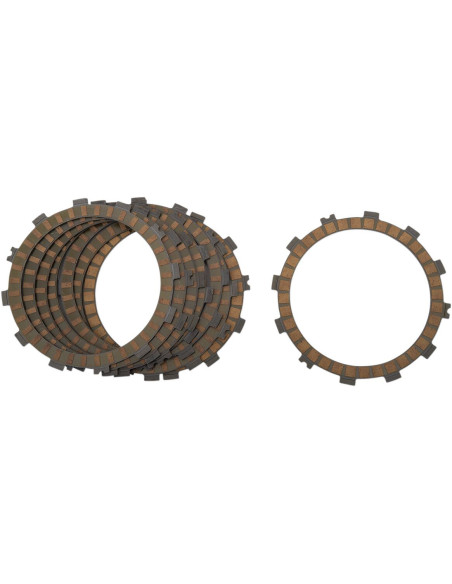 Kit 8 disques d'embrayage garnis HINSON Suzuki 450 RMZ 2008-2017