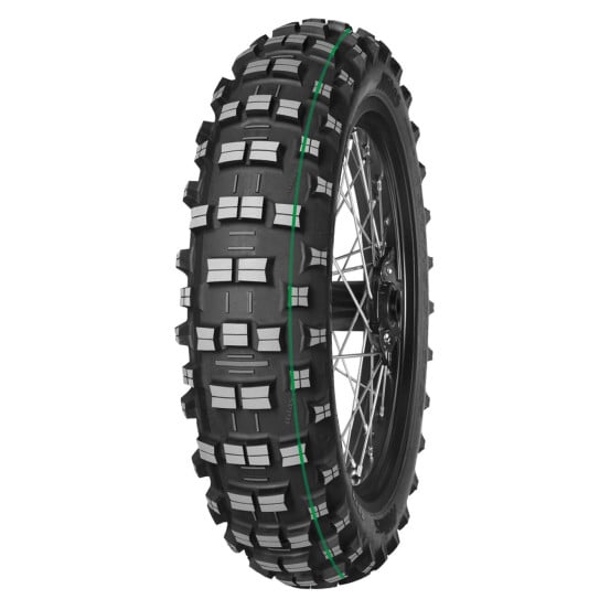 Pneu Arrière Enduro MITAS Terra Force-EF 120/90-18 65M TT FIM Super Light Green