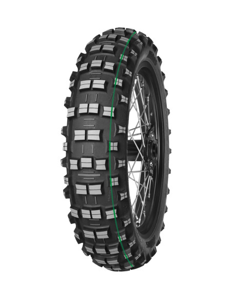 Pneu Arrière Enduro MITAS Terra Force-EF 120/90-18 65M TT FIM Super Light Green