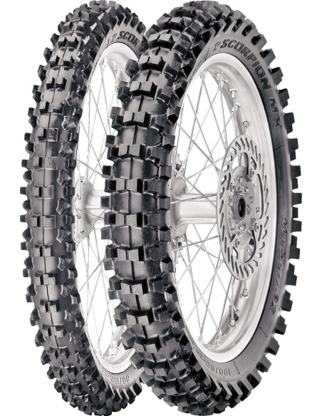 Pneu Avant cross PIRELLI Scorpion MX32 70/100-19 Mid Soft 42M TT NHS