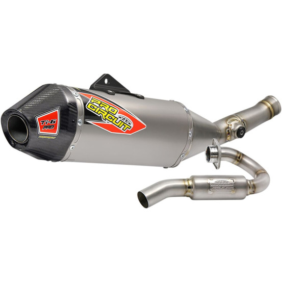 Ligne complète titane carbone Pro Circuit TI-6 PRO Kawasaki 450 KX-F 2017-2018