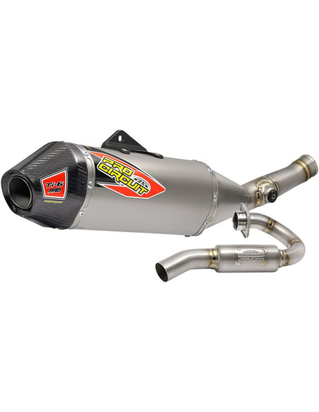 Ligne complète titane carbone Pro Circuit TI-6 PRO Kawasaki 450 KX-F 2017-2018