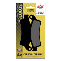 Plaquettes de frein SBS 159 CT Carbone Céramique