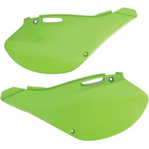 Plaques latérales - Vert - UFO Kawasaki 125 250 KX 1999-2002
