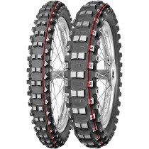 Pneu Arrière Cross MITAS Terra Force-MX 110/90-19 Mid/Hard 62M TT Red