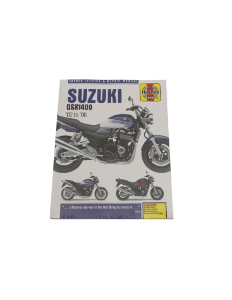 Manuel entretien et réparation HAYNES Suzuki 1400 GSX 2002-2008 en Anglais