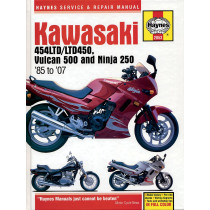 Manuel entretien et réparation HAYNES Kawasaki 454/450 LTD 500 Vulcan 250 Ninja 1985-2007 en Anglais