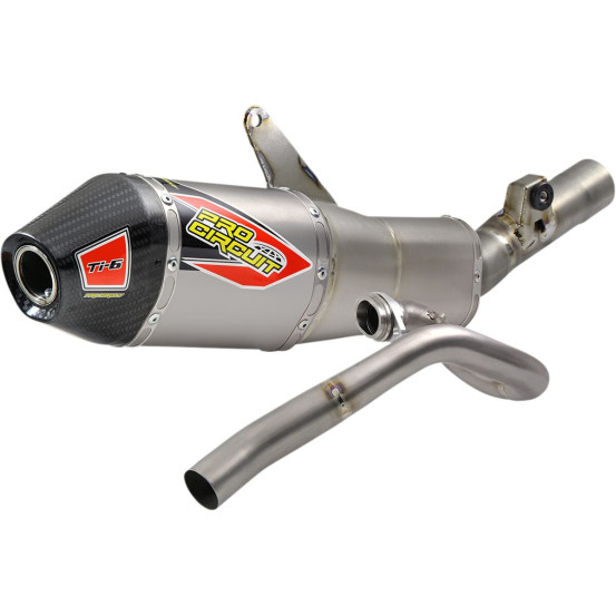 Ligne complète titane embout carbone Pro Circuit Ti6 Honda 450 CRF-R 2021-2023