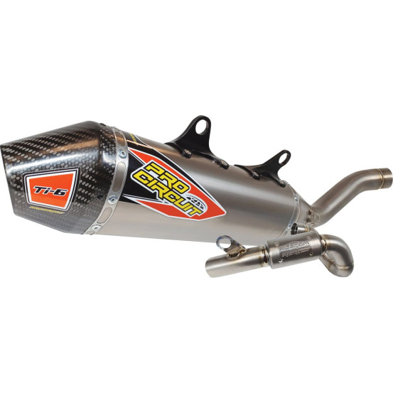 Ligne complète titane embout carbone Pro Circuit Ti6 Husqvarna 450 FC 2022-2023