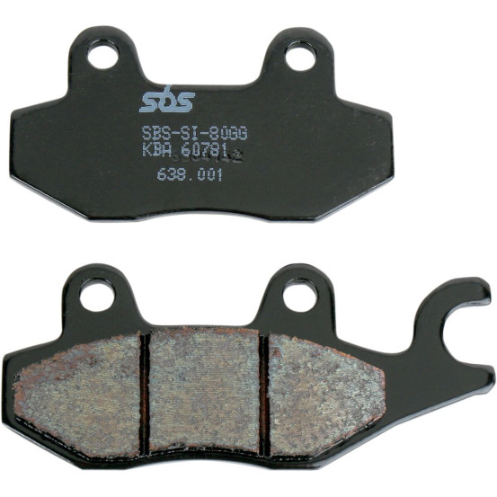 Plaquettes de frein SBS 638 LS Sinter