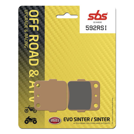 Plaquettes de frein SBS 592 RSI Sinter - Evo Sinter