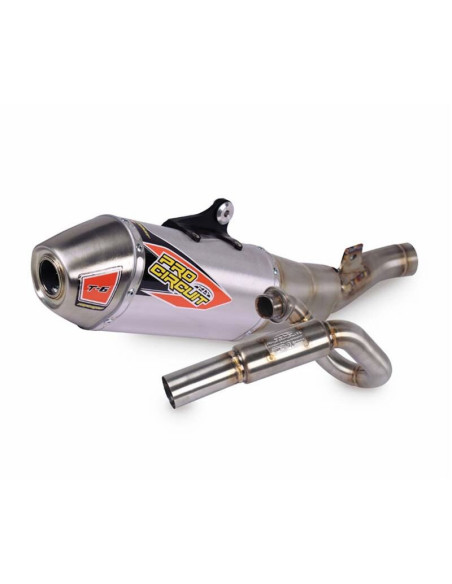 Ligne complète inox Pro Circuit T-6 Kawasaki 450 KX-F 2024-2026