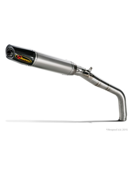 Silencieux AKRAPOVIC Titane Honda CBR 600 RR 2007-2008