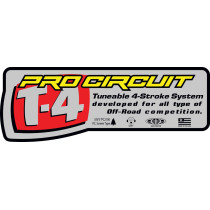 Stickers silencieux Pro Circuit T-4