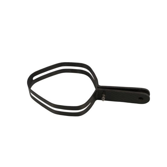 Collier de fixation Carbone pour silencieux AKRAPOVIC P-MCCZ38