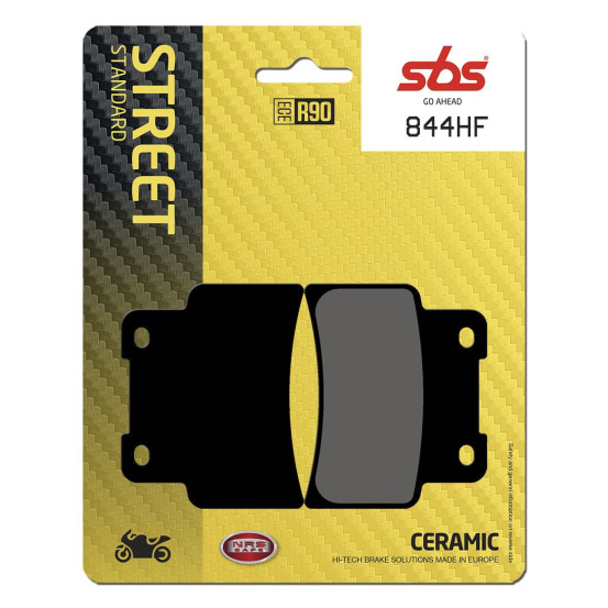 Plaquettes de frein SBS 844 HF Céramique