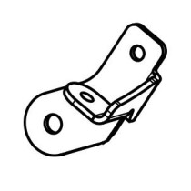 Patte de fixation de silencieux AKRAPOVIC P-X291 YAMAHA YZF-R7