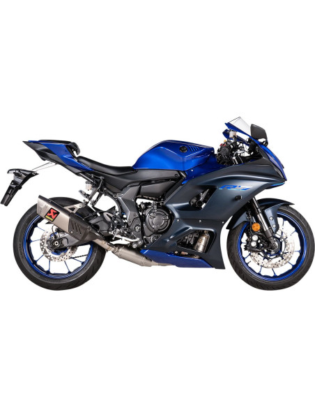 Ligne complète AKRAPOVIC Racing Line Titane EC YAMAHA YZF-R7 2022