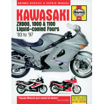 Manuel entretien et réparation HAYNES Kawasaki 900/1000/1100 ZX 1983-1997 en Anglais