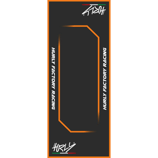 Tapis de sol environnemental HURLY 53x100cm Orange