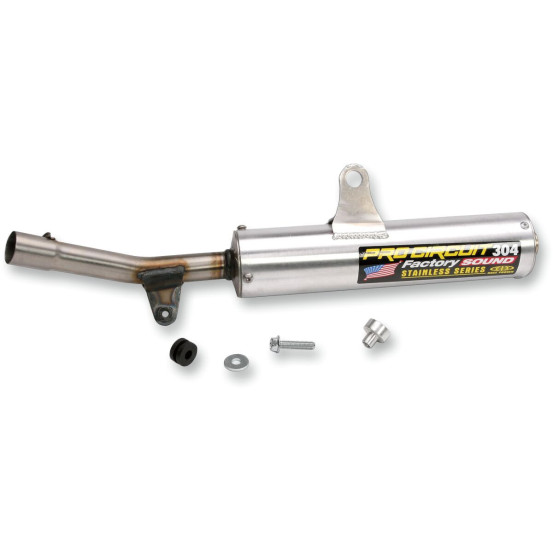 Silencieux d'échappement PRO CIRCUIT type 304 Honda 250 TRX 1986-1989