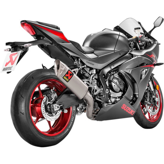Ligne complète Evolution Titane AKRAPOVIC Suzuki 1000 GSX-R 2017-2018