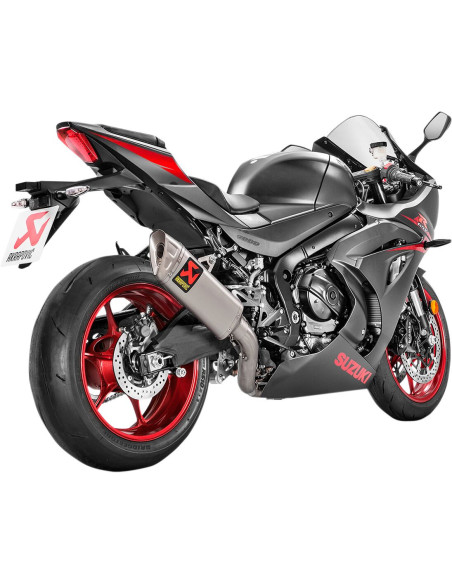 Ligne complète Evolution Titane AKRAPOVIC Suzuki 1000 GSX-R 2017-2018