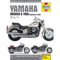 Manuel entretien et réparation HAYNES Yamaha 650/1100 XVS 1997-2011 en Anglais