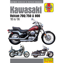 Manuel entretien et réparation HAYNES Kawasaki 700/750/800 Vulcan 1985-2006 en Anglais