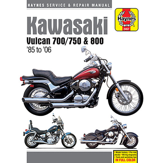 Manuel entretien et réparation HAYNES Kawasaki 700/750/800 Vulcan 1985-2006 en Anglais