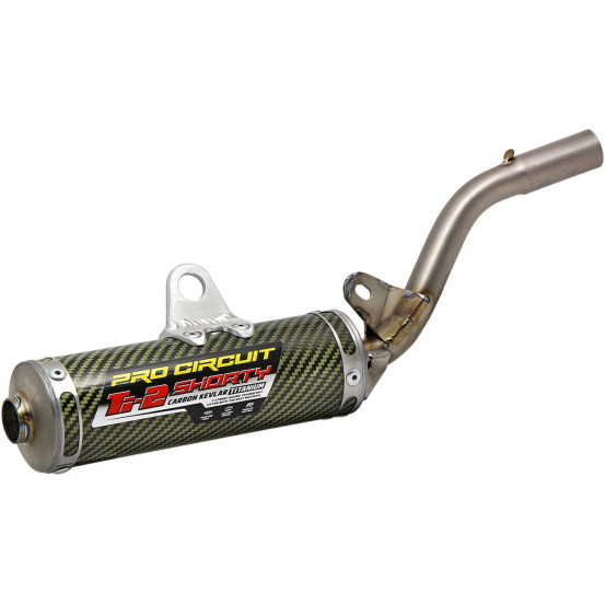 Silencieux d'échappement PRO CIRCUIT R304 Ti-2 carbone Kawasaki 85 KX 2001-2018