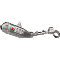 Ligne complète AKRAPOVIC Evolution Line Titane Honda CRF 250 R 2022-2026