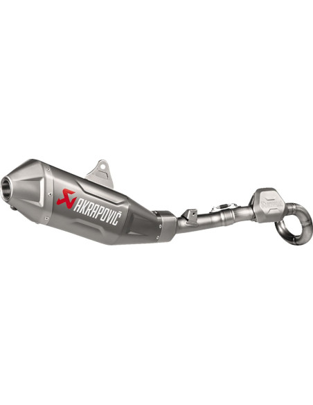 Ligne complète AKRAPOVIC Evolution Line Titane Honda CRF 250 R 2022-2026